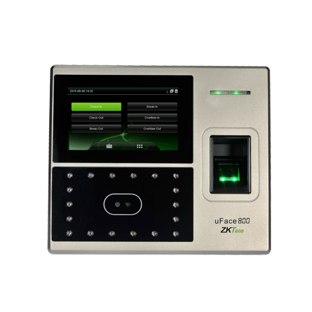 uFace 800 facial recognition time recorder